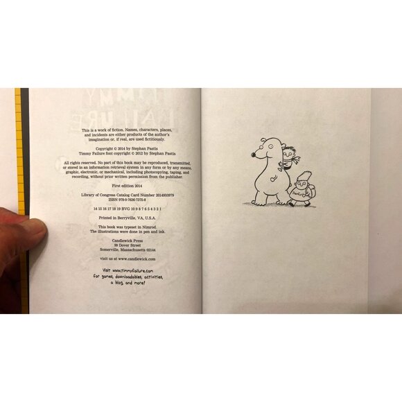 Timmy Failure Books 1-3 Set Mistakes Were Made Now Look We Meet Again Mint - Picture 4 of 10